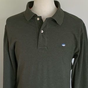 Southern Tide Skipjack L/S cotton polo